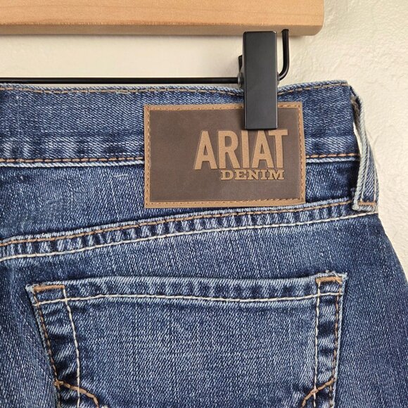 Ariat M7 Rocker Stretch Nassau Stackable Slim Fit Straight Leg Jean Men's 30x30 - Picture 8 of 11